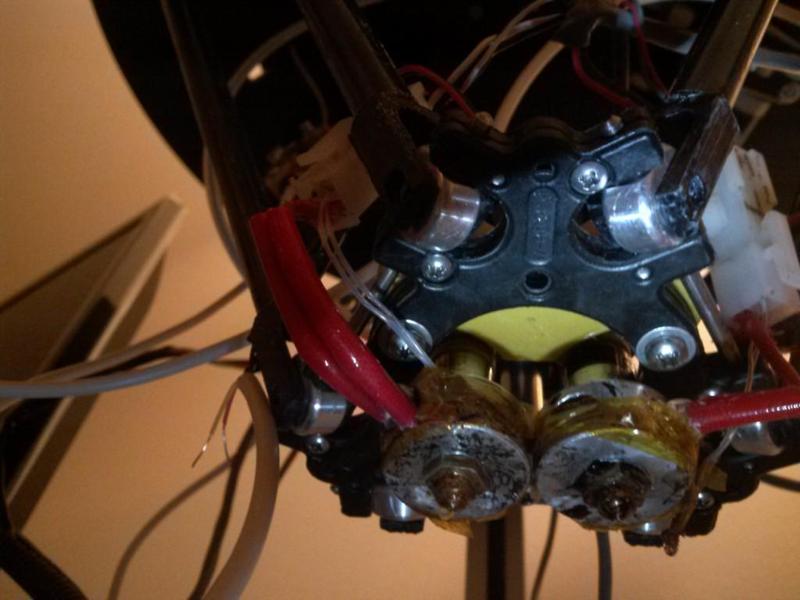 25mm fan mount for a dual extruding Rostock Max