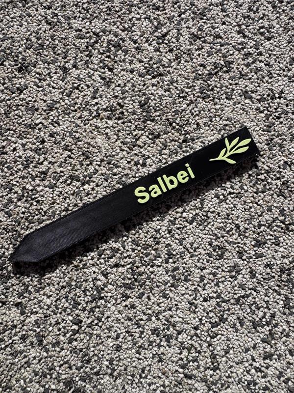 Herb labels / garden plug sage GKS316