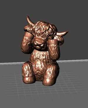 Highland Cow - See No Evil