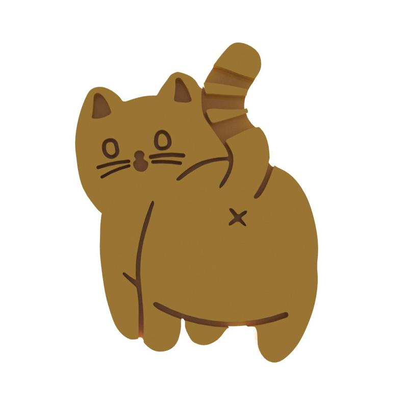 Cat Butt Cookie Cutter V3 (Commercial Version)