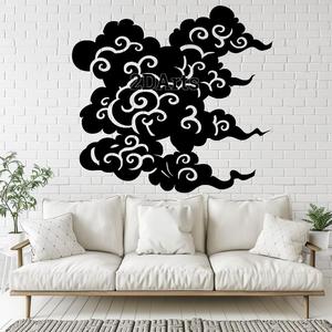 Clouds Anime Style 2D Wall Art/Window Art - Digital STL & SVG File