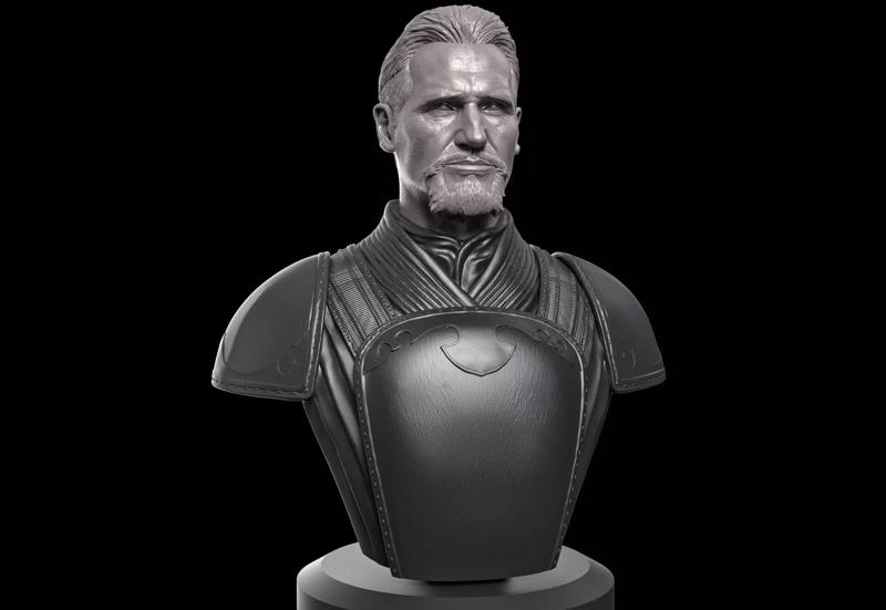 Liam Neeson Ras al Ghul Bust
