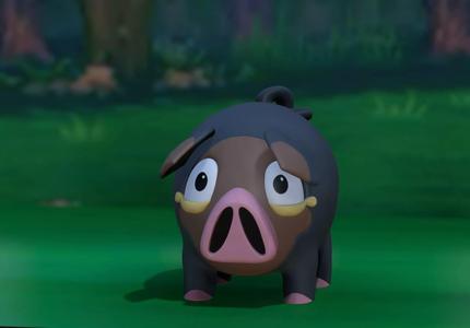 Lechonk Pokemon Figurine