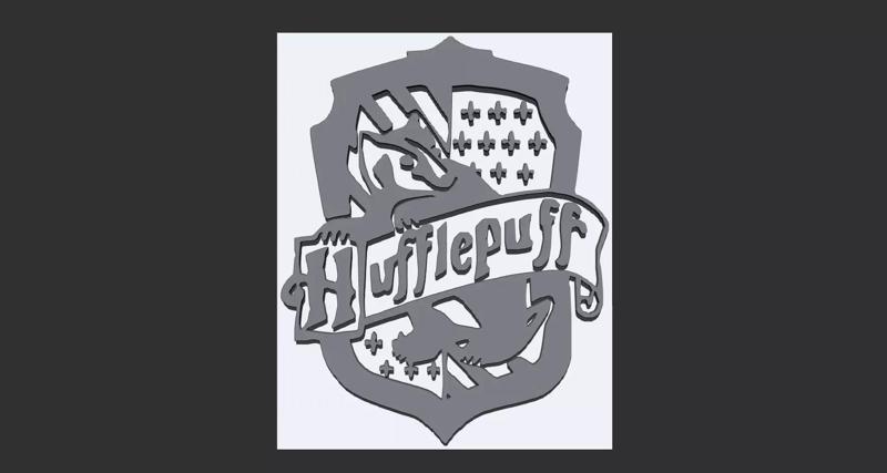 Logo Hufflepuff House Hogwarts
