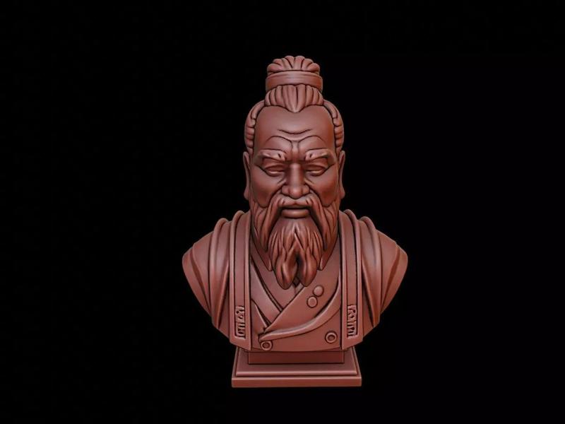 Laozi Bust