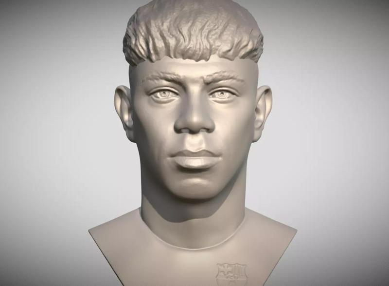 Lamine Yamal bust for 3D printing