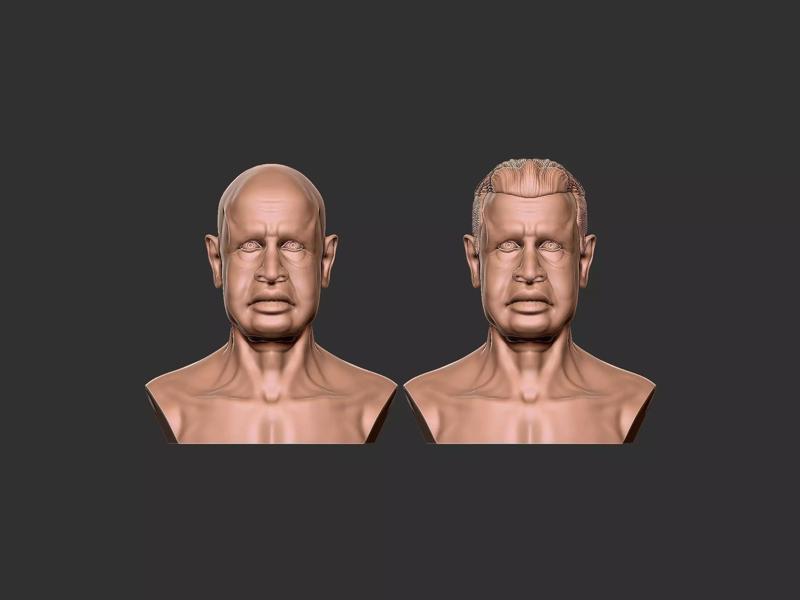 Male Head 2