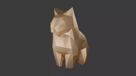 Low Poly Cat