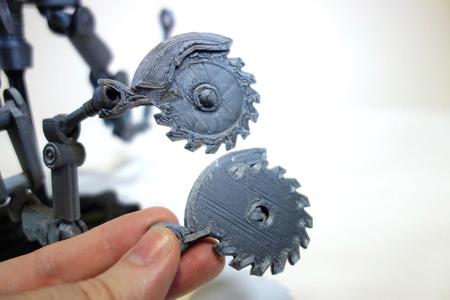 Double-Sided Saw for Articulated Codsworth