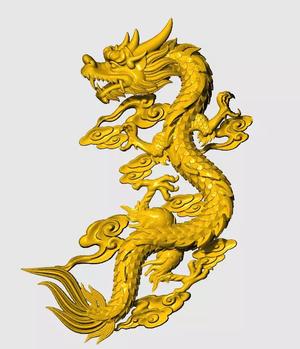 Asian relief dragon pendants 10