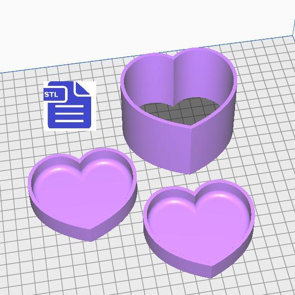 Bubble Heart Bath Bomb Mold