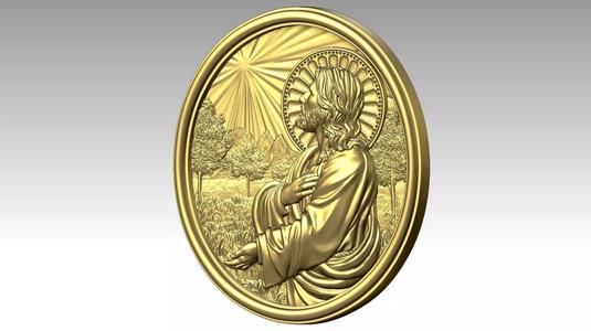 Jesus prays reliefs