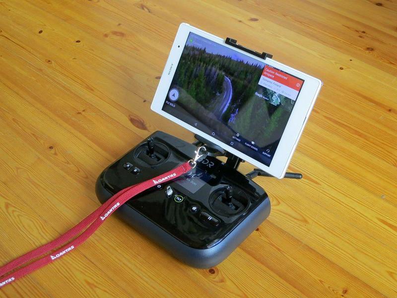 3DR Solo transmitter neck strap clip