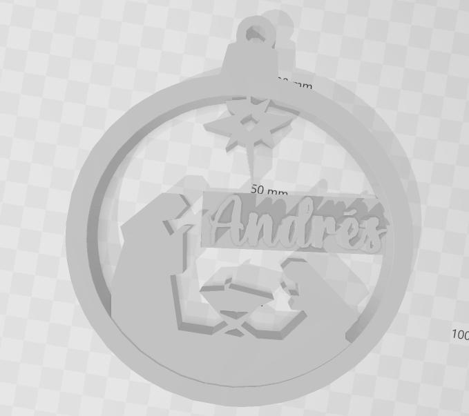Andres Christmas sphere