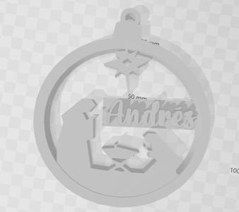 Andres Christmas sphere