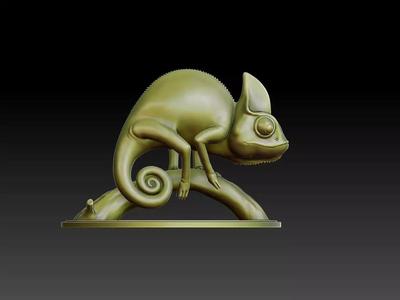Chameleon 3D Model