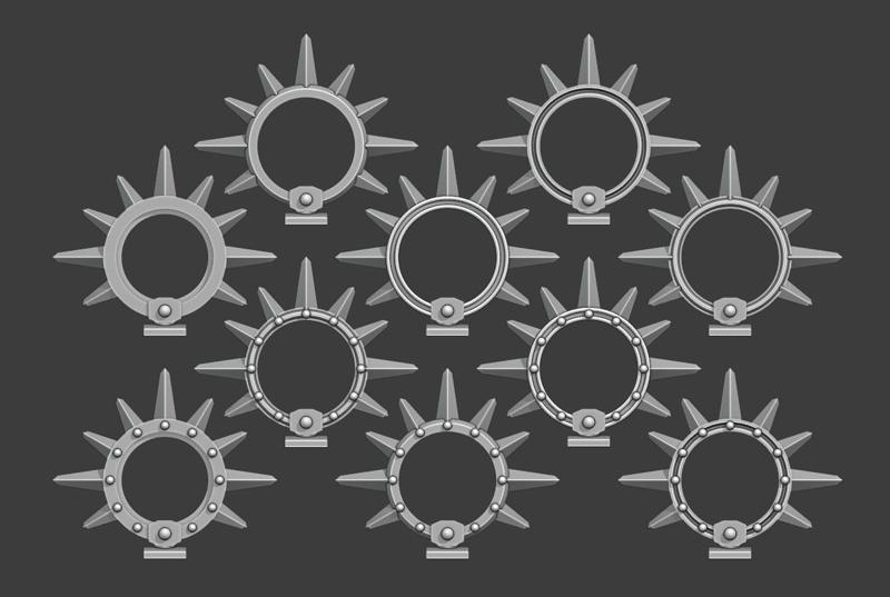 Backpack Spiked Halos