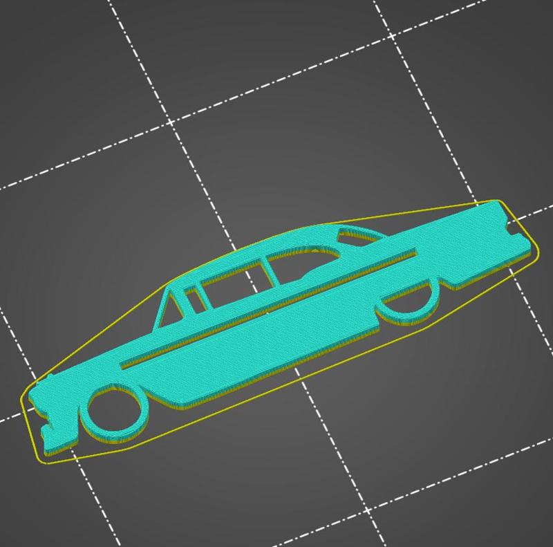 Chevrolet Bel-Air 1955 toothpaste squeezer