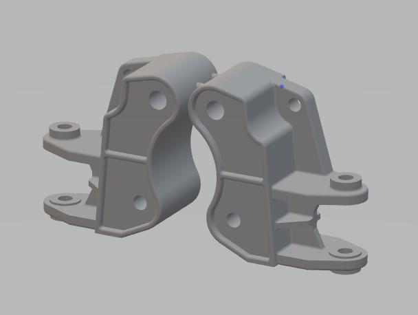 Tamiya Bush Devil Uprights
