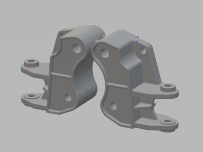 Tamiya Bush Devil Uprights