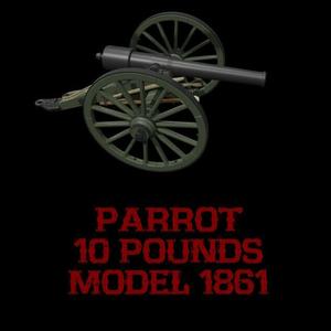 54MM ACW 10PDR PARROTT RIFLE MODEL 1861