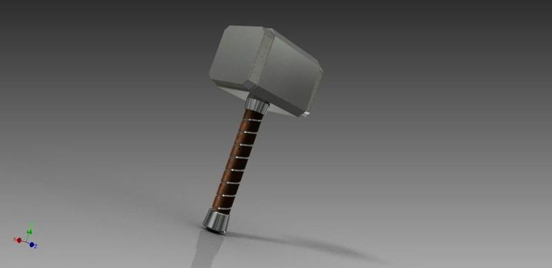 THOR HAMMER MARVEL (Mjöllnir)