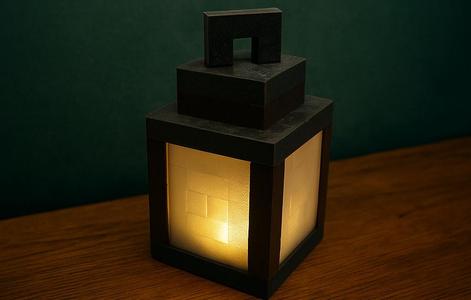 Minecraft lantern - realistic look