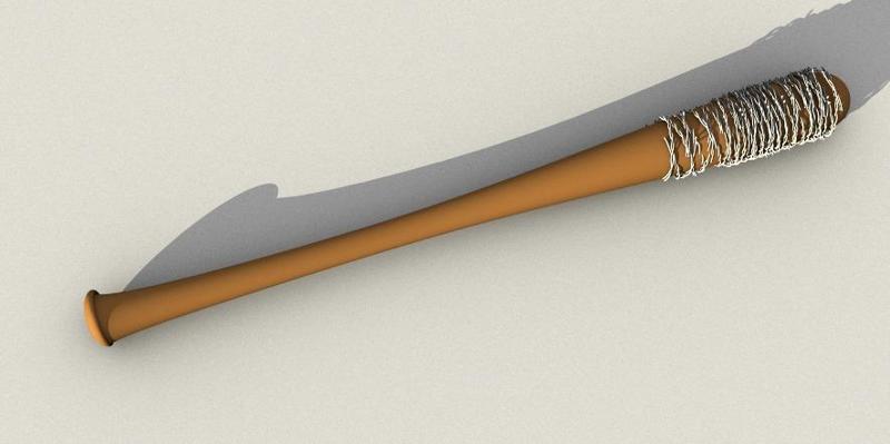 Negan's Bat Lucille from the Walking Dead