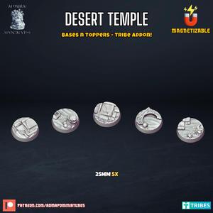 Desert Temple Add-on Bases and Toppers (Pre-supported)