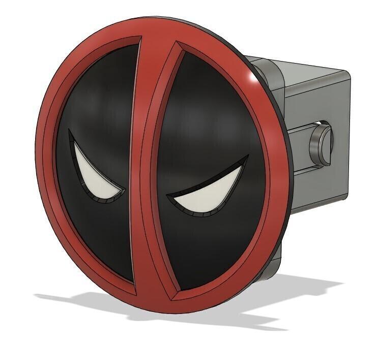 Deadpool Hitch cover for 2 inch reciever