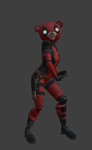 Fortnite - Cuddlepool - Pose Coqueta - Figura Imprimible 3D - Regalo Geek