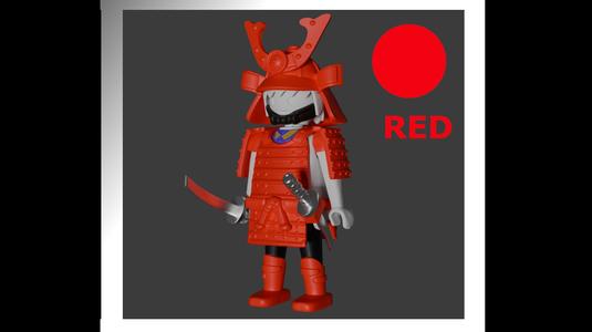 Playmobil Samurai Red