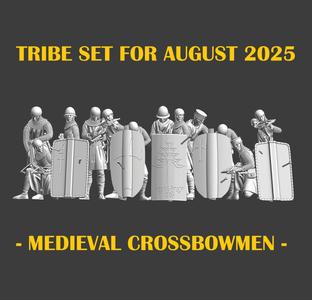 Medieval Crossbowmen - Tribe Set August 2025