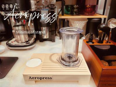 Minimalist AeroPress stand