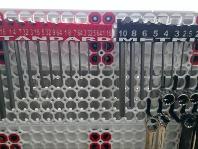 Multiboard Hex L-Key Holders (SAE & MM)