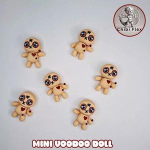 Flexi Mini Voodoo Doll Print-In-Place No Supports Needed