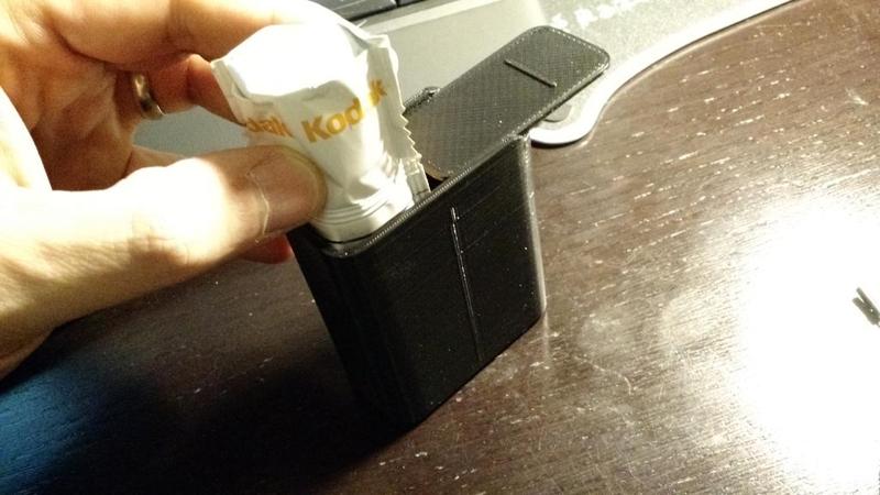 120 Roll Film Case - Two Rolls - Updated Version