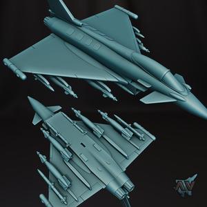 Eurofighter Typhoon Scale Model 1/144