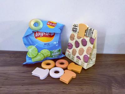 Bag Clips | Donut, Bread Shapes