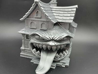 Haunted House Halloween Mimic – Decoration