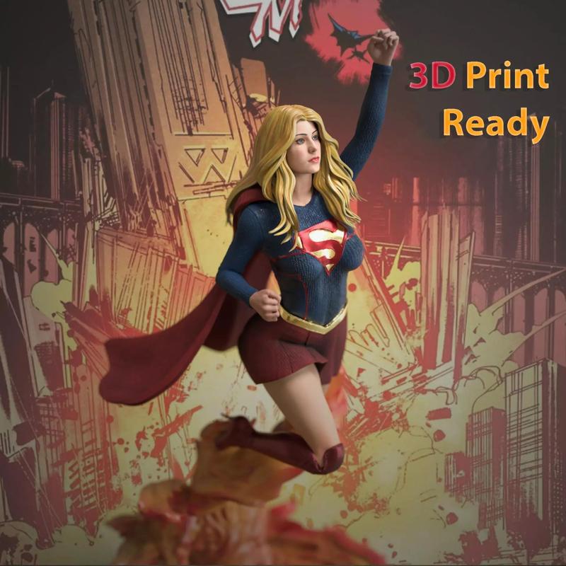 NSFW Super Girl - 3D Print