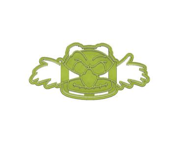 CORTADOR DE GALLETAS FONDANT MR EGGMAN SONIC