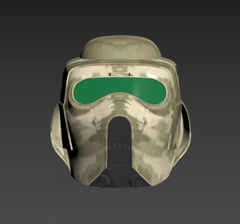 Star Wars 41st Clone scout trooper Kashyyyk Helmet Cosplay
