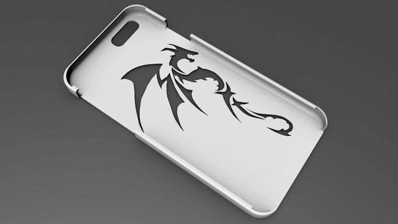 iPhone 6 Basic Case tribal dragon