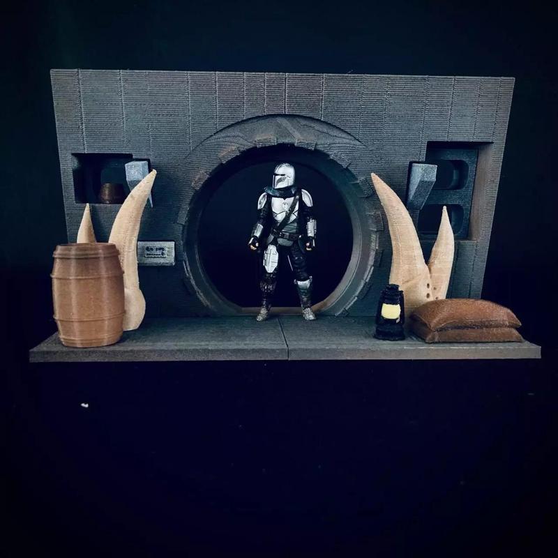 The Mandalorian - Maldo Kreis Bar Diorama