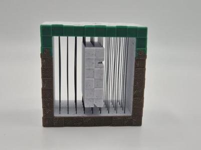 Minecraft Letter-I String Art Alphabet