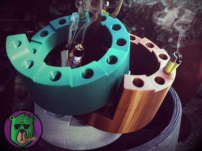 CloudySteps - Lighter & Accessories Holder 