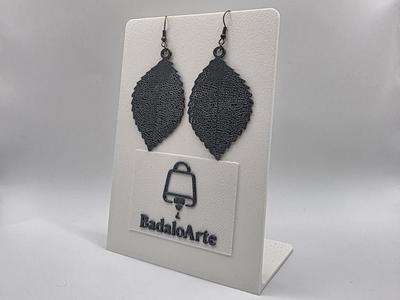 Lace Leaf Earrings