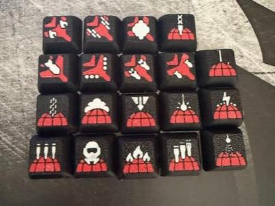 Helldivers 2 Orbital Strategem Keycaps