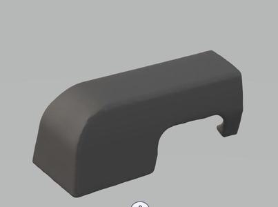 Genuine Audi 2005-2020 Audi - Track End Cover Cap 4F0-881-672-A-01C